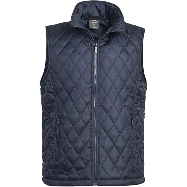 John Partridge Men's Classic Rag Gilet Quilted Vest Sand/Petrol X